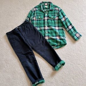 Crewcuts Button-Down & Matching Pants